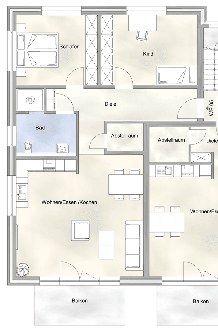 3 bedroom flat to rent, 97 m², Schulstraße 32, Marl, North Rhine-Westphalia 3 bedroom flat to rent, 97 m², Schulstraße 32, Marl, North Rhine-Westphalia
