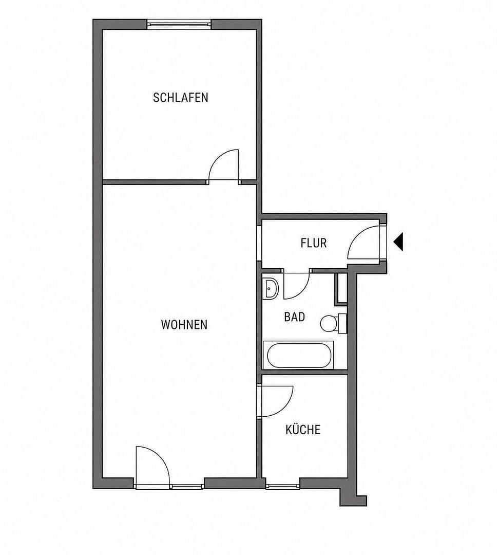 1 bedroom with open-plan kitchen flat to rent, 55 m², Villingen-Schwenningen, Baden-Württemberg 1 bedroom with open-plan kitchen flat to rent, 55 m², Villingen-Schwenningen, Baden-Württemberg