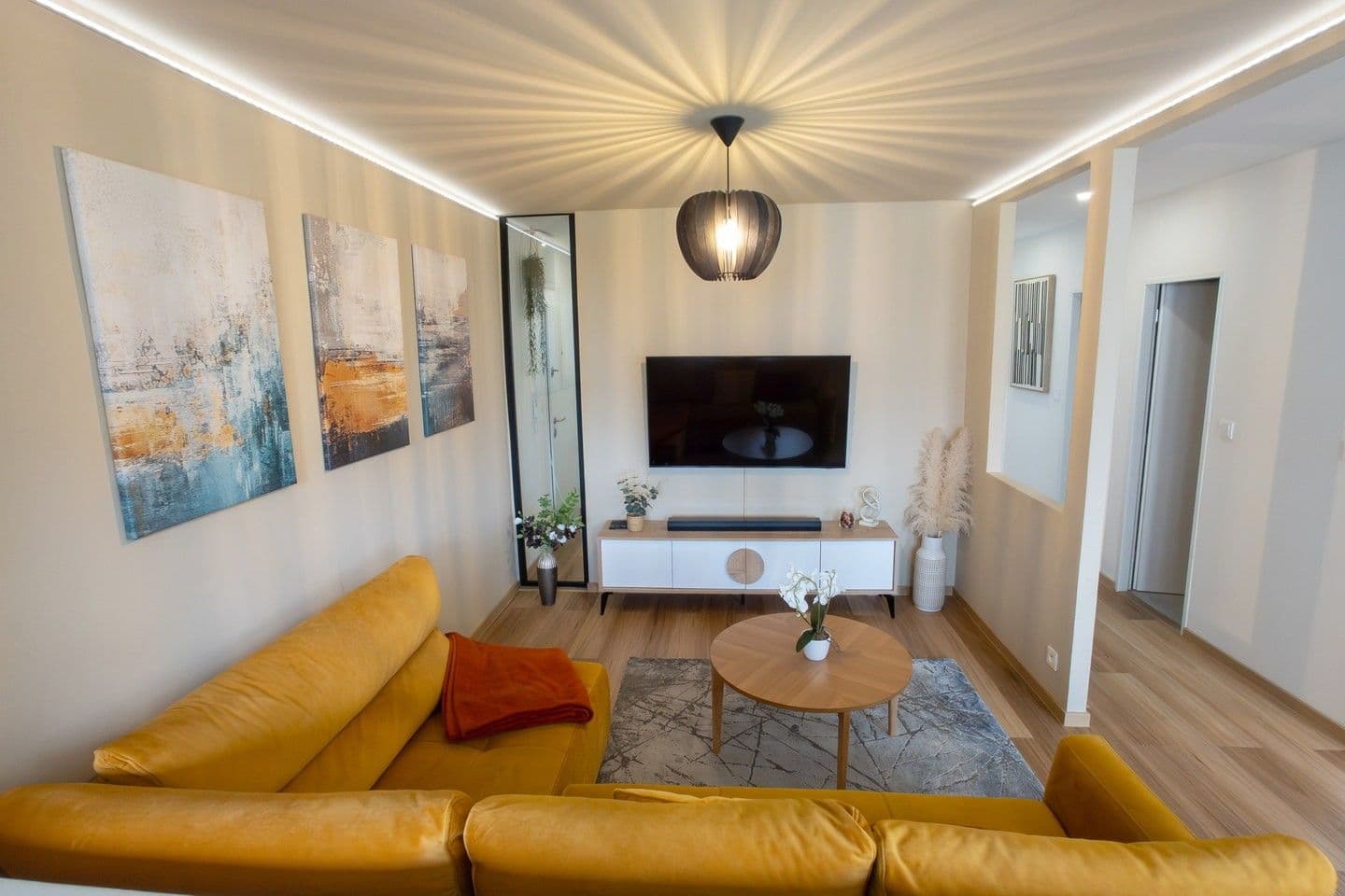2 bedroom with open-plan kitchen flat to rent, 67 m², Bítovská, Prague, Prague 2 bedroom with open-plan kitchen flat to rent, 67 m², Bítovská, Prague, Prague