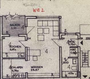 Studio flat to rent, 49 m², Moltkestraße 97, Reutlingen, Baden-Württemberg Studio flat to rent, 49 m², Moltkestraße 97, Reutlingen, Baden-Württemberg