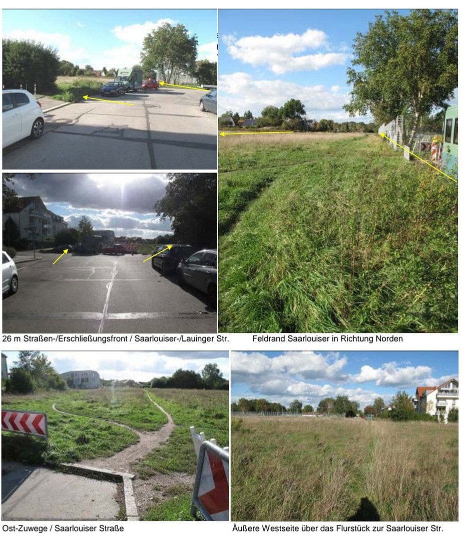 plot to rent, 9,138 m², Saarlouiser Str./Lauinger Str, München, Bavaria plot to rent, 9,138 m², Saarlouiser Str./Lauinger Str, München, Bavaria