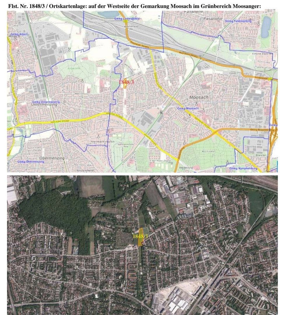 plot to rent, 9,138 m², Saarlouiser Str./Lauinger Str, München, Bavaria plot to rent, 9,138 m², Saarlouiser Str./Lauinger Str, München, Bavaria