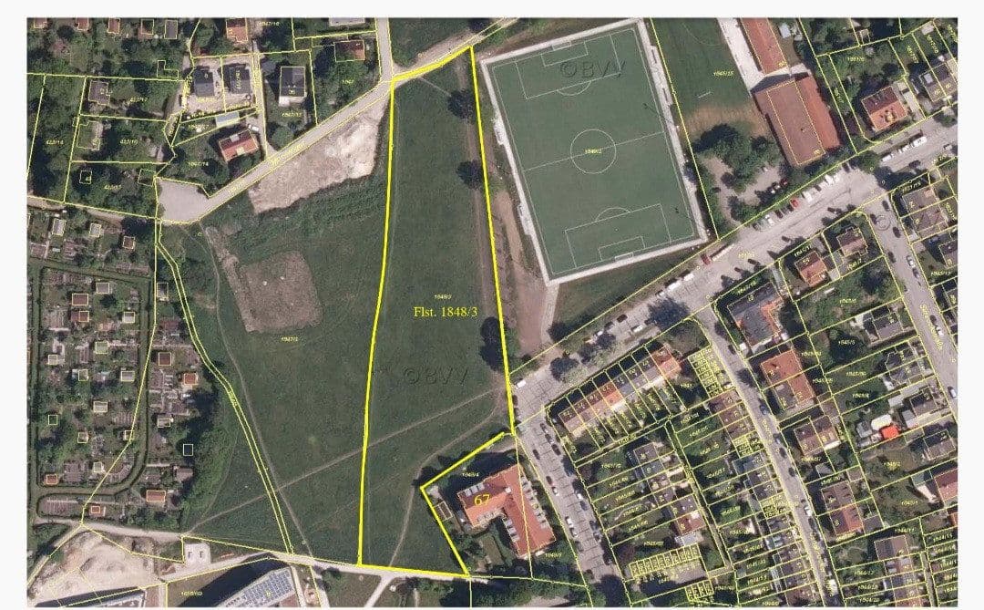 plot to rent, 9,138 m², Saarlouiser Str./Lauinger Str, München, Bavaria plot to rent, 9,138 m², Saarlouiser Str./Lauinger Str, München, Bavaria