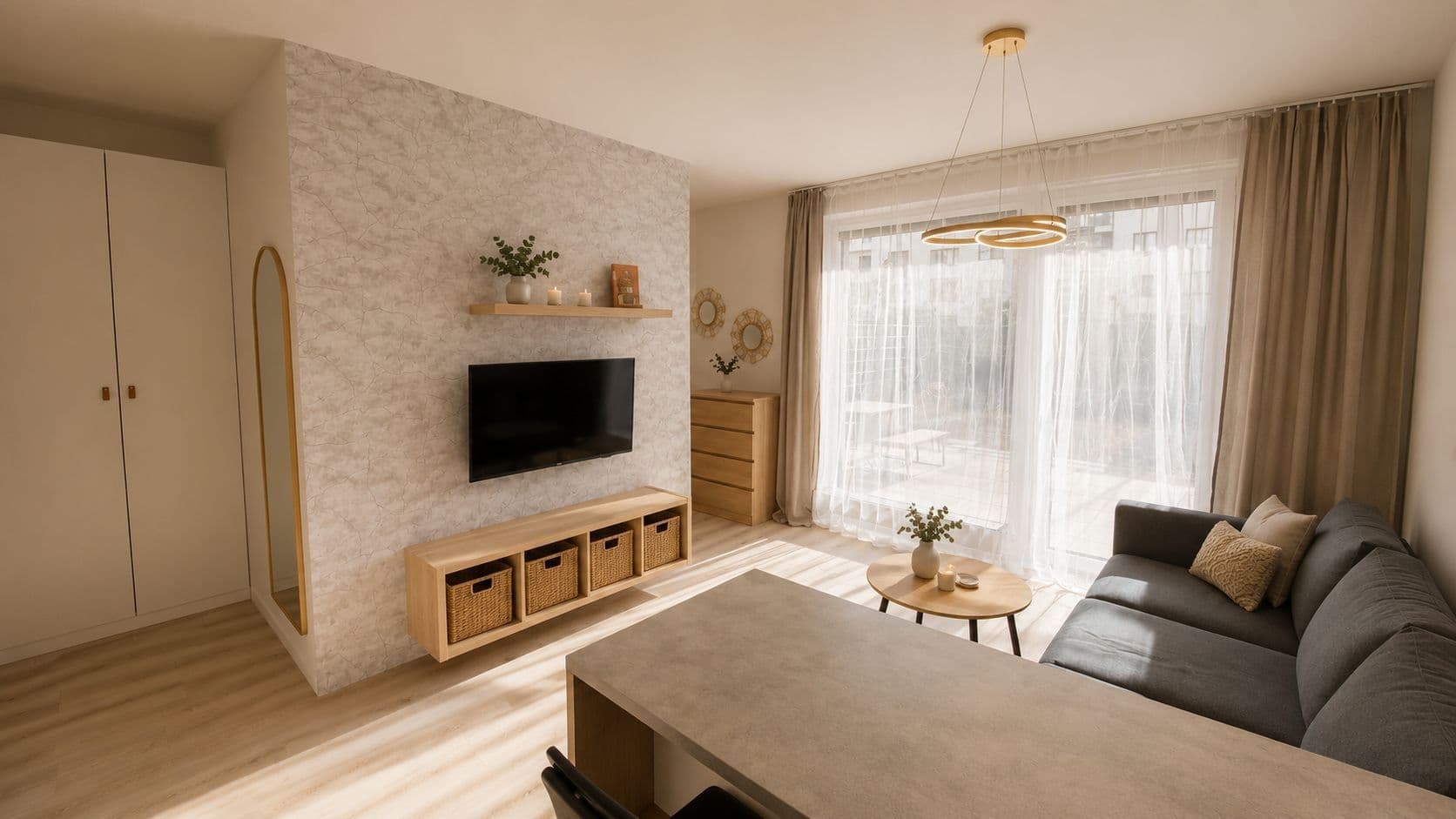 1 bedroom with open-plan kitchen flat to rent, 35 m², Jižní, Brno, Jihomoravský Region 1 bedroom with open-plan kitchen flat to rent, 35 m², Jižní, Brno, Jihomoravský Region