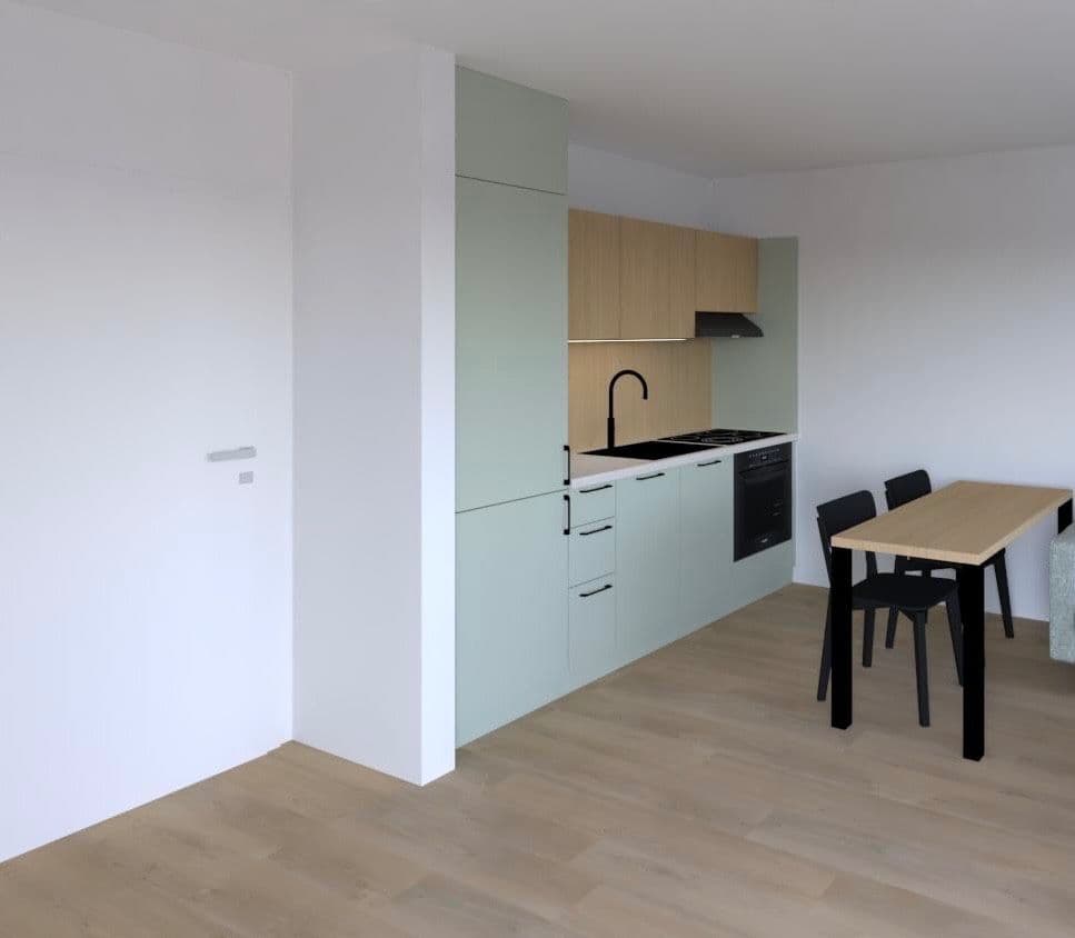 1 bedroom with open-plan kitchen flat to rent, 43 m², Kyjevská, Brno, Jihomoravský Region 1 bedroom with open-plan kitchen flat to rent, 43 m², Kyjevská, Brno, Jihomoravský Region