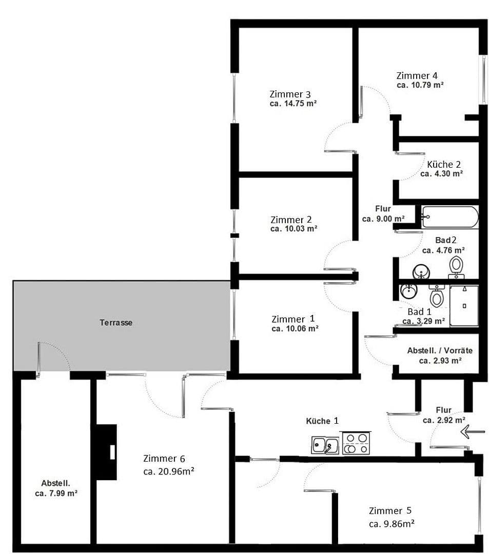 1 bedroom flat to rent, 20 m², Fischbeker Winkel 6, Hamburg, Hamburg 1 bedroom flat to rent, 20 m², Fischbeker Winkel 6, Hamburg, Hamburg