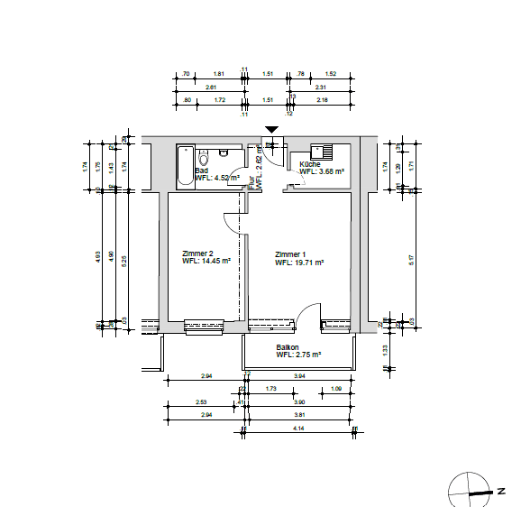 2 bedroom flat to rent, 48 m², Berlin, Berlin 2 bedroom flat to rent, 48 m², Berlin, Berlin