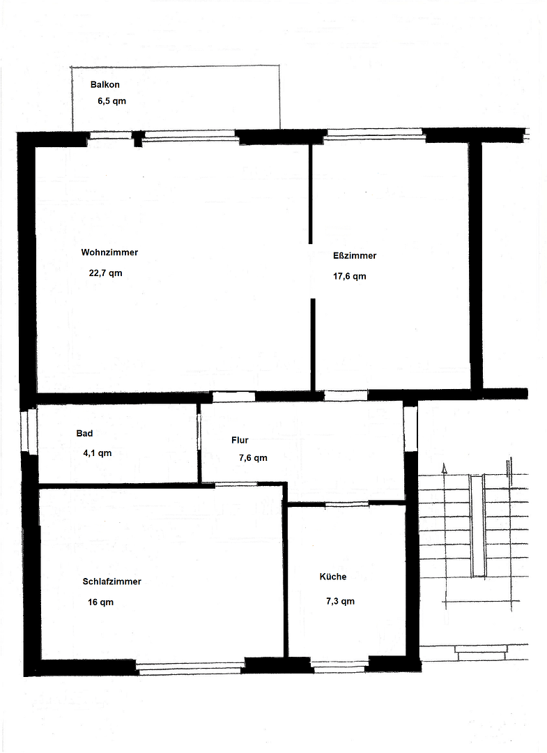 3 bedroom flat to rent, 75 m², Hanover, Lower Saxony 3 bedroom flat to rent, 75 m², Hanover, Lower Saxony