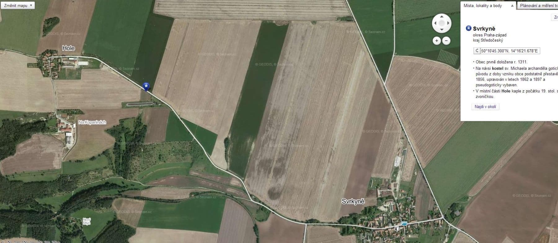 plot for sale, 1,016 m², Svrkyně, Středočeský Region plot for sale, 1,016 m², Svrkyně, Středočeský Region