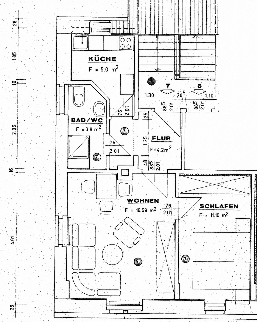 2 bedroom flat to rent, 42 m², Philippstr. 57, Meerane, Saxony 2 bedroom flat to rent, 42 m², Philippstr. 57, Meerane, Saxony