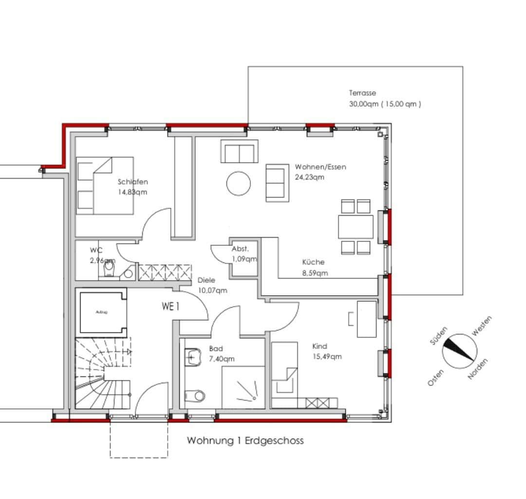 3 bedroom flat for sale, 99 m², Hamburg, Hamburg 3 bedroom flat for sale, 99 m², Hamburg, Hamburg