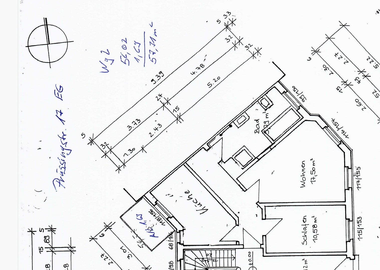 1 bedroom with open-plan kitchen flat to rent, 58 m², Prüssingstraße 17, Jena, Thuringia 1 bedroom with open-plan kitchen flat to rent, 58 m², Prüssingstraße 17, Jena, Thuringia