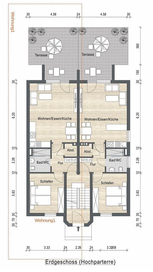 2 bedroom flat to rent, 60 m², Bayreuth, Bavaria 2 bedroom flat to rent, 60 m², Bayreuth, Bavaria