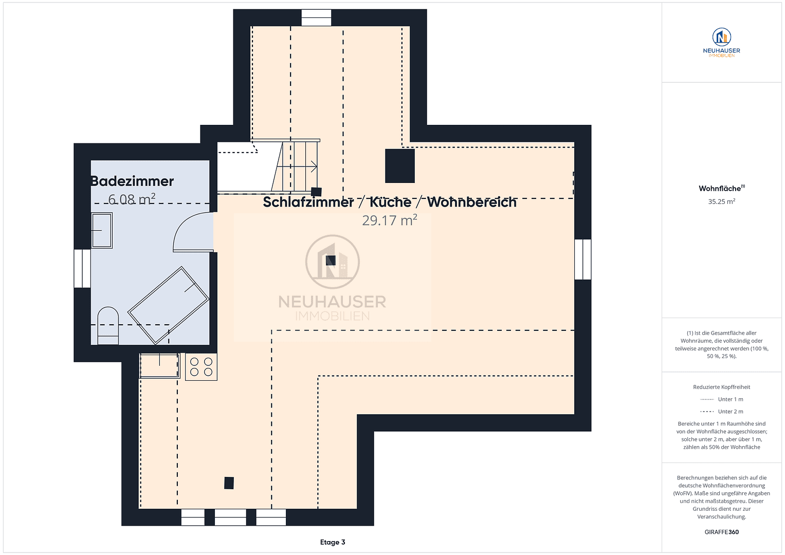 Studio flat to rent, 36 m², Großglocknerstrasse 73, Stuttgart, Baden-Württemberg Studio flat to rent, 36 m², Großglocknerstrasse 73, Stuttgart, Baden-Württemberg