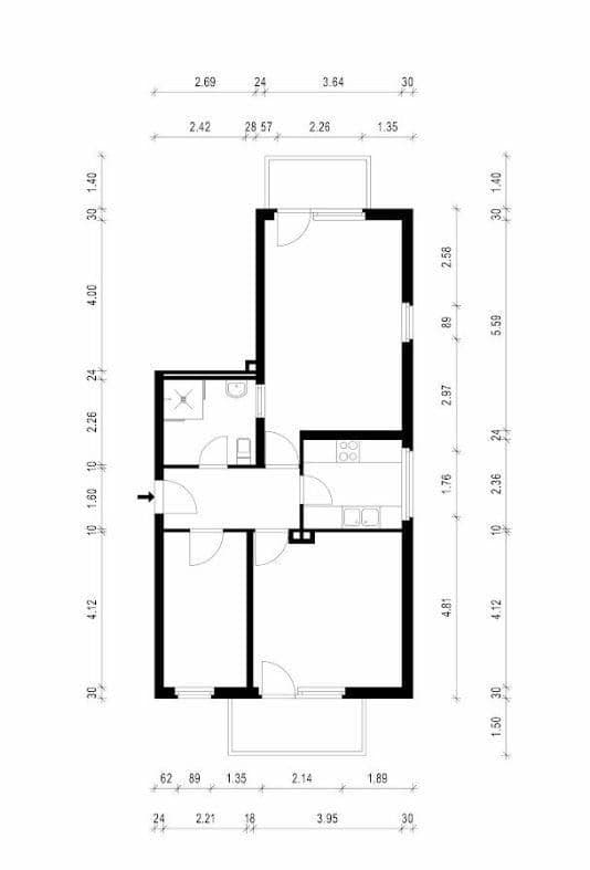 3 bedroom flat to rent, 70 m², Aachen, North Rhine-Westphalia 3 bedroom flat to rent, 70 m², Aachen, North Rhine-Westphalia