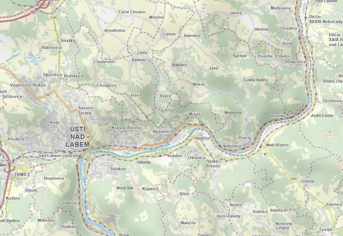 plot for sale, 1,460 m², Povrly, Ústecký Region plot for sale, 1,460 m², Povrly, Ústecký Region