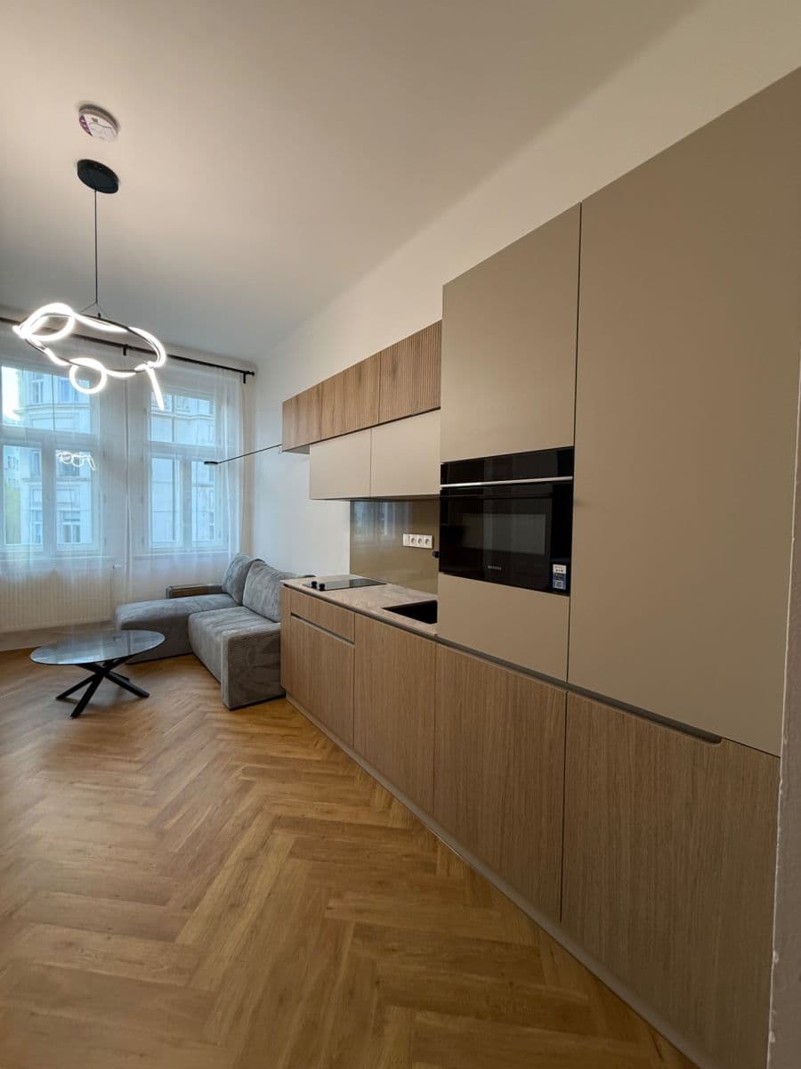 1 bedroom with open-plan kitchen flat to rent, 64 m², Kubelíkova, Prague, Prague 1 bedroom with open-plan kitchen flat to rent, 64 m², Kubelíkova, Prague, Prague