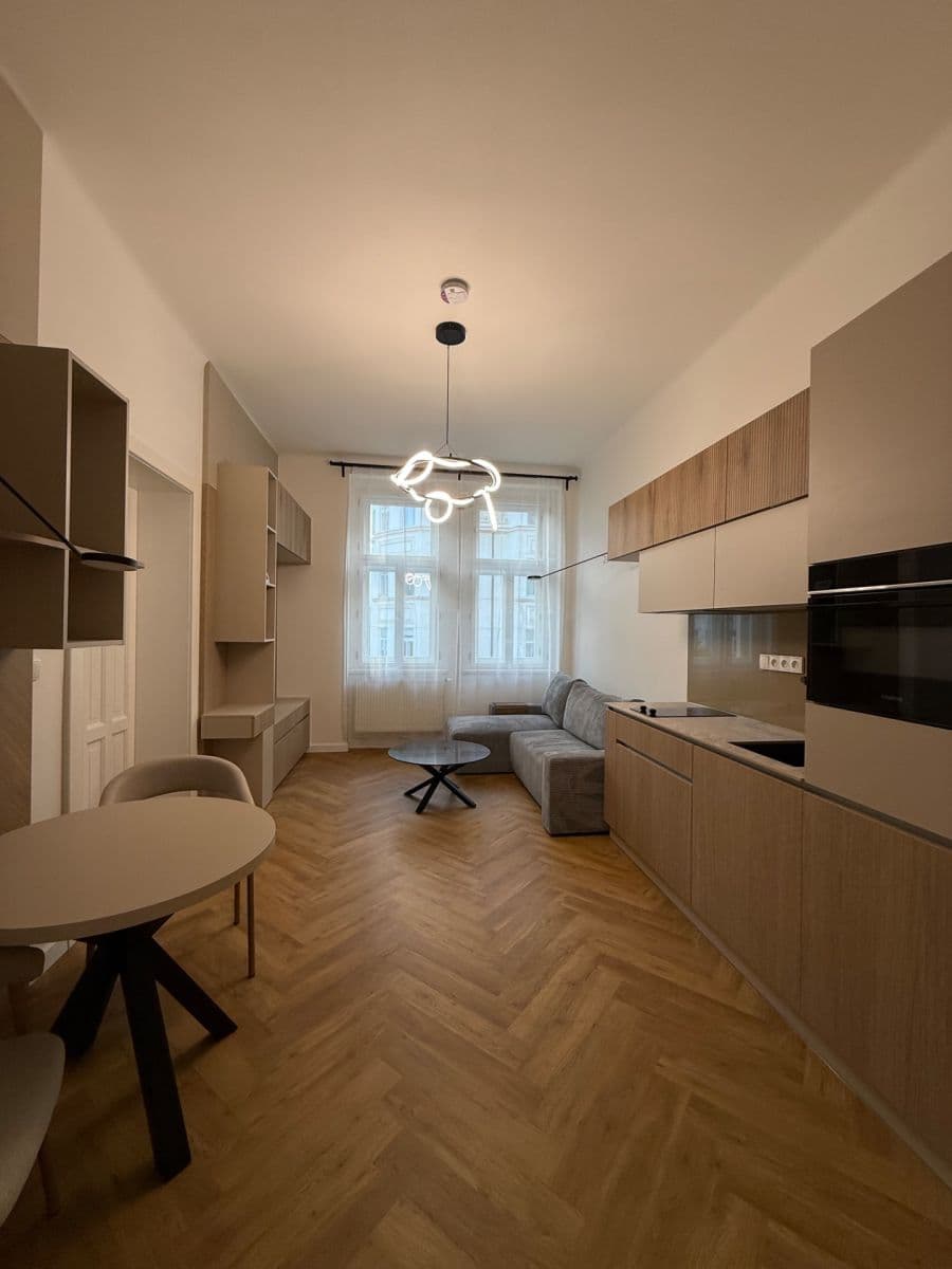 1 bedroom with open-plan kitchen flat to rent, 64 m², Kubelíkova, Prague, Prague 1 bedroom with open-plan kitchen flat to rent, 64 m², Kubelíkova, Prague, Prague