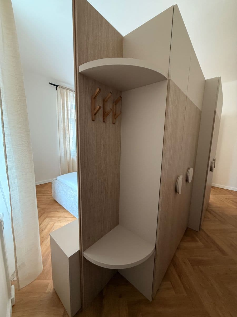 1 bedroom with open-plan kitchen flat to rent, 64 m², Kubelíkova, Prague, Prague 1 bedroom with open-plan kitchen flat to rent, 64 m², Kubelíkova, Prague, Prague