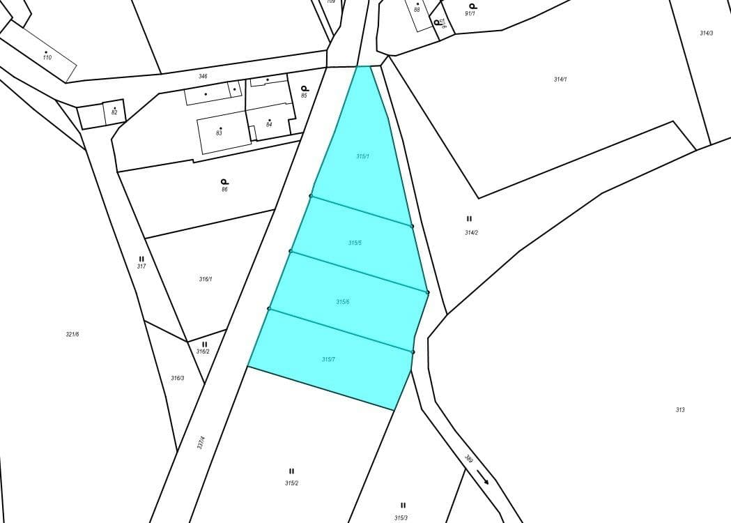 plot for sale, 4,400 m², Šípy, Středočeský Region plot for sale, 4,400 m², Šípy, Středočeský Region