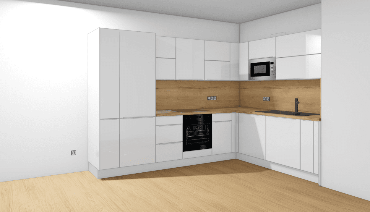 2 bedroom with open-plan kitchen flat to rent, 66 m², U Továren, Prague, Prague 2 bedroom with open-plan kitchen flat to rent, 66 m², U Továren, Prague, Prague