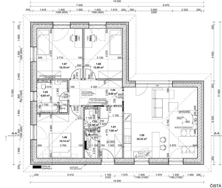 house for sale, 132 m², 611, Chlumec nad Cidlinou, Královéhradecký Region house for sale, 132 m², 611, Chlumec nad Cidlinou, Královéhradecký Region