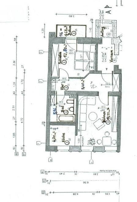 2 bedroom flat for sale, 53 m², Chemnitz, Saxony 2 bedroom flat for sale, 53 m², Chemnitz, Saxony