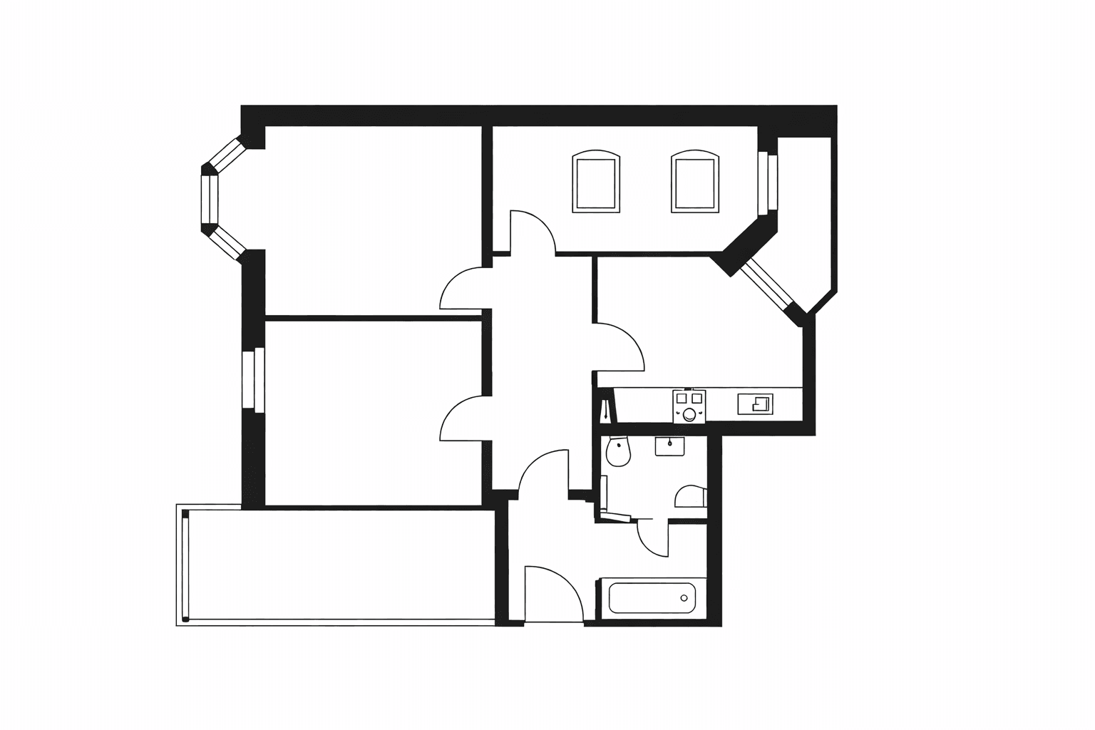 3 bedroom flat for sale, 88 m², Chemnitz, Saxony 3 bedroom flat for sale, 88 m², Chemnitz, Saxony