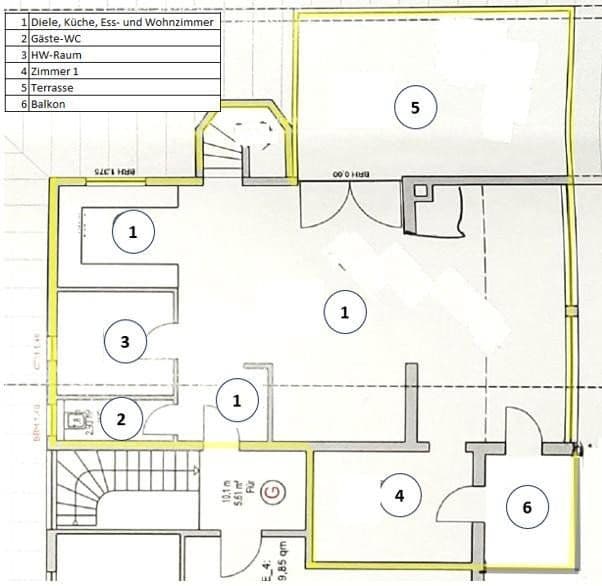4 bedroom flat to rent, 150 m², Emmendingen, Baden-Württemberg 4 bedroom flat to rent, 150 m², Emmendingen, Baden-Württemberg