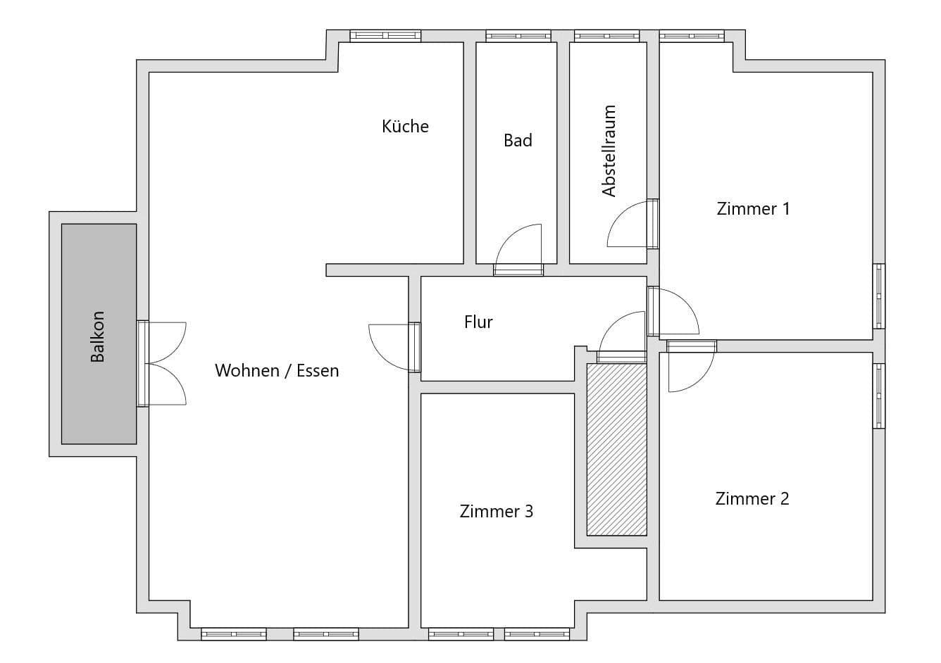 4 bedroom flat to rent, 143 m², Philippsburg, Baden-Württemberg 4 bedroom flat to rent, 143 m², Philippsburg, Baden-Württemberg