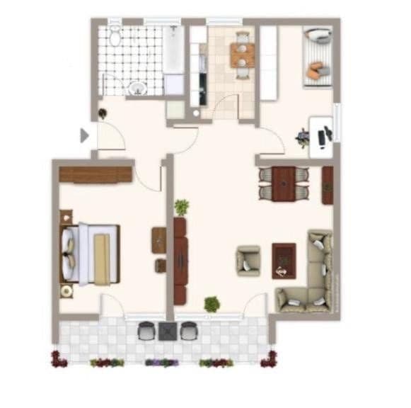 3 bedroom flat to rent, 80 m², Villingen-Schwenningen, Baden-Württemberg 3 bedroom flat to rent, 80 m², Villingen-Schwenningen, Baden-Württemberg