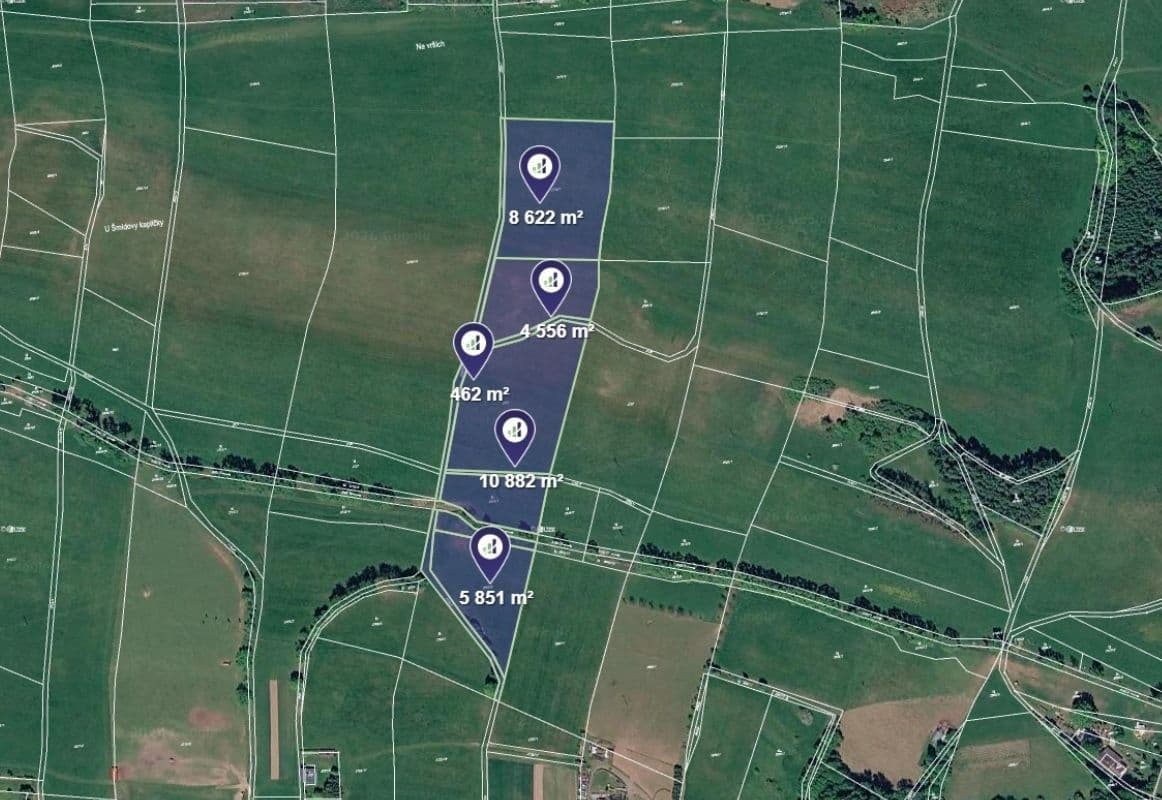 plot for sale, 30,373 m², Čistá u Horek, Liberecký Region plot for sale, 30,373 m², Čistá u Horek, Liberecký Region
