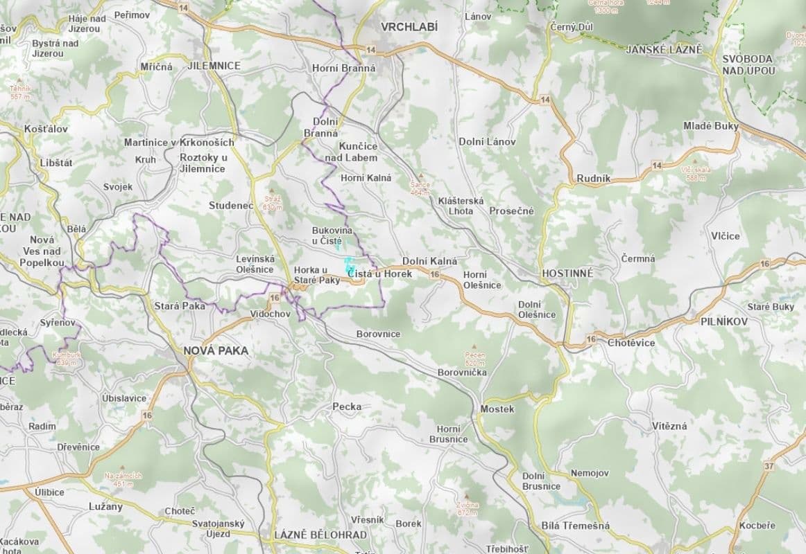 plot for sale, 30,373 m², Čistá u Horek, Liberecký Region plot for sale, 30,373 m², Čistá u Horek, Liberecký Region