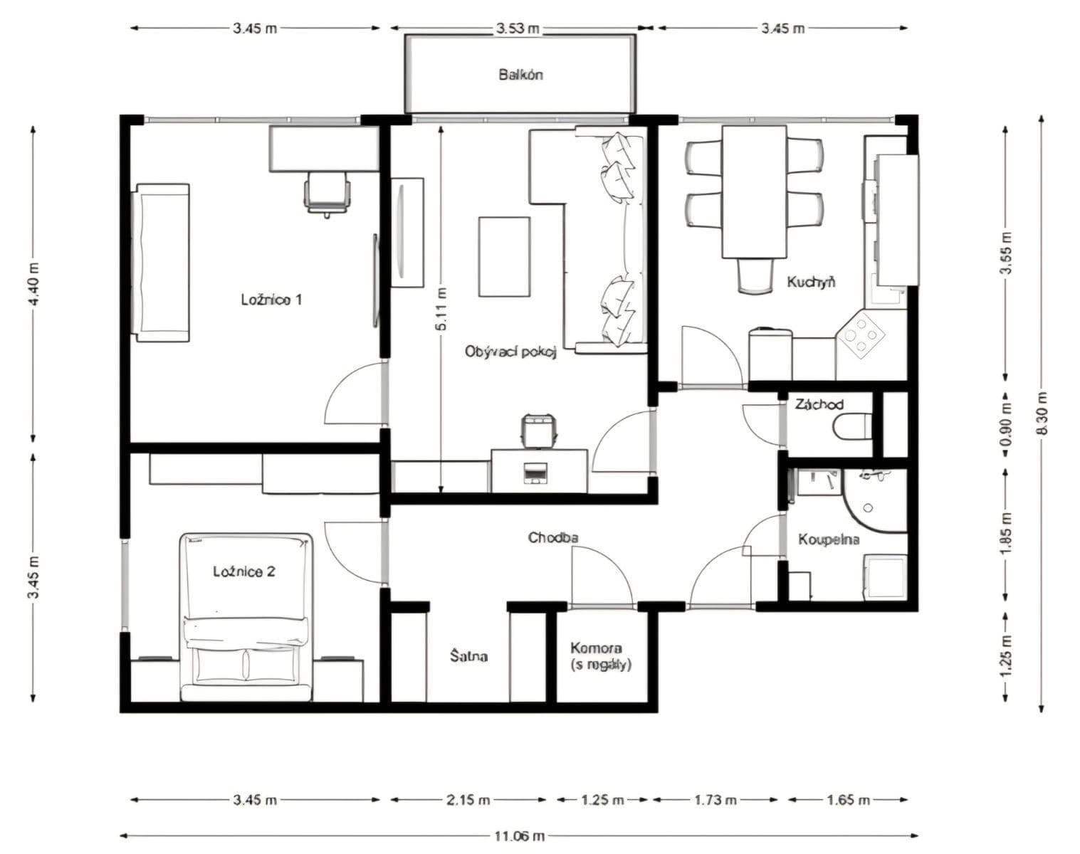 3 bedroom flat to rent, 74 m², Horská, Liberec, Liberecký Region 3 bedroom flat to rent, 74 m², Horská, Liberec, Liberecký Region