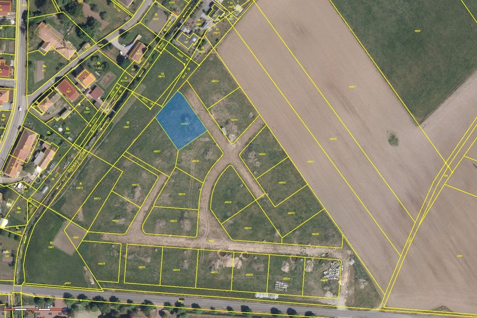 plot for sale, 1,152 m², Ráby, Pardubický Region plot for sale, 1,152 m², Ráby, Pardubický Region