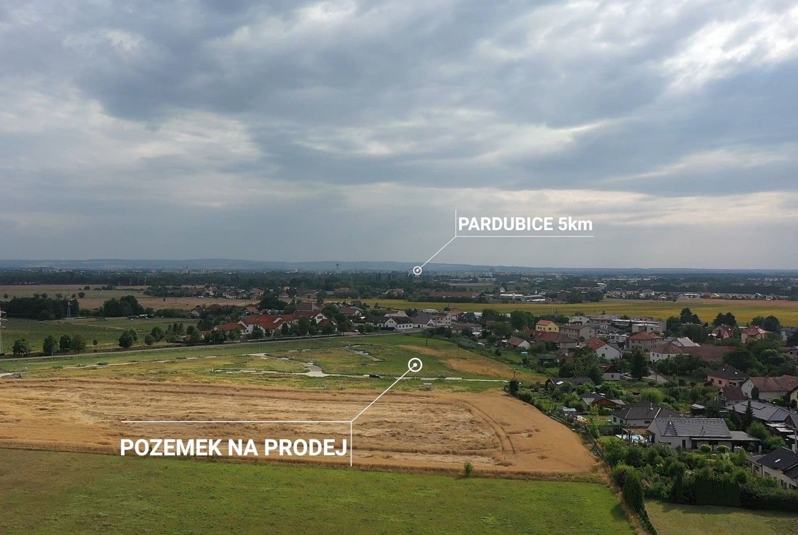 plot for sale, 1,152 m², Ráby, Pardubický Region plot for sale, 1,152 m², Ráby, Pardubický Region