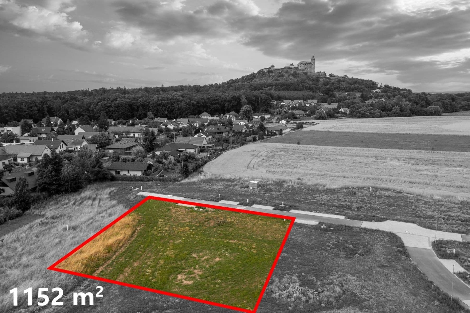 plot for sale, 1,152 m², Ráby, Pardubický Region plot for sale, 1,152 m², Ráby, Pardubický Region