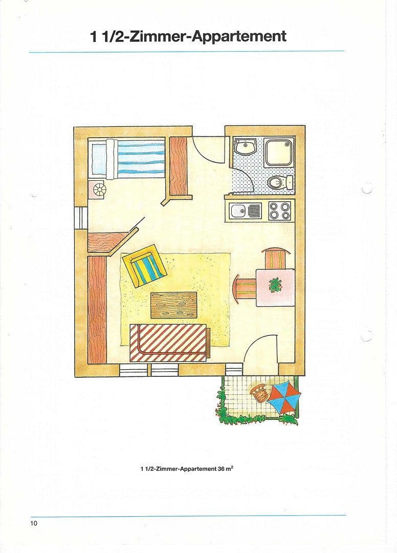 Studio flat for sale, 37 m², Wirthstr. 4, Bayreuth, Bavaria Studio flat for sale, 37 m², Wirthstr. 4, Bayreuth, Bavaria