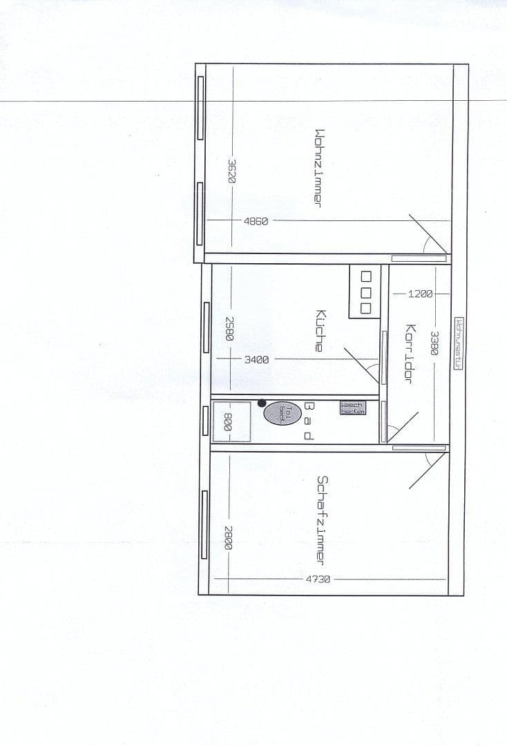 2 bedroom flat to rent, 48 m², Bergerstraße, Eberswalde, Brandenburg 2 bedroom flat to rent, 48 m², Bergerstraße, Eberswalde, Brandenburg