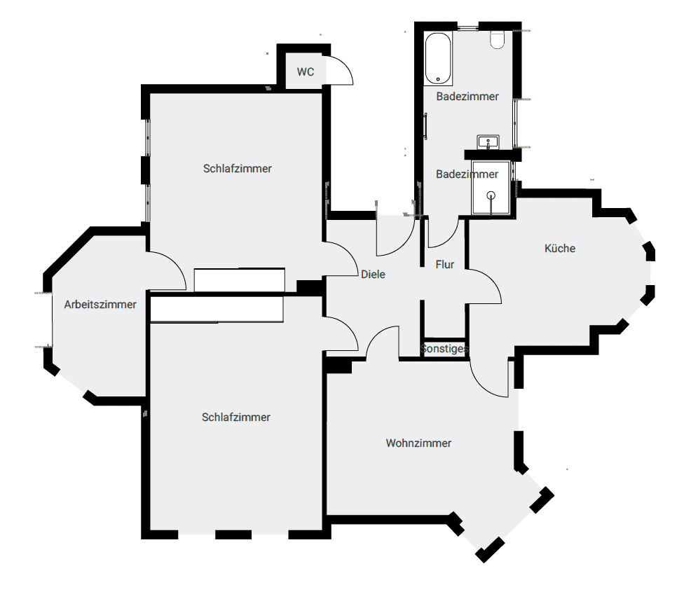 2 bedroom with open-plan kitchen flat to rent, 142 m², Sohnreystraße 17, Northeim, Lower Saxony 2 bedroom with open-plan kitchen flat to rent, 142 m², Sohnreystraße 17, Northeim, Lower Saxony