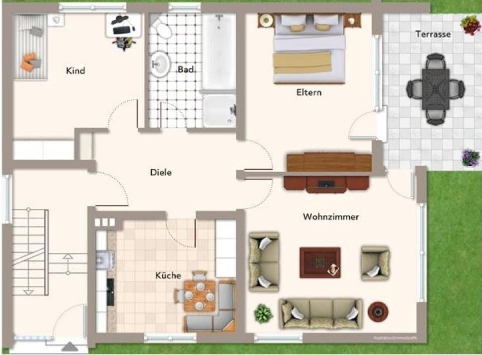 3 bedroom flat to rent, 98 m², Sohren, Rhineland-Palatinate 3 bedroom flat to rent, 98 m², Sohren, Rhineland-Palatinate