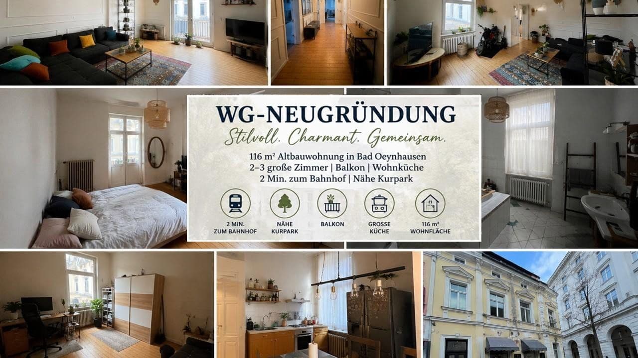 flat to rent, 116 m², Viktoriastraße 4, Bad Oeynhausen, North Rhine-Westphalia flat to rent, 116 m², Viktoriastraße 4, Bad Oeynhausen, North Rhine-Westphalia