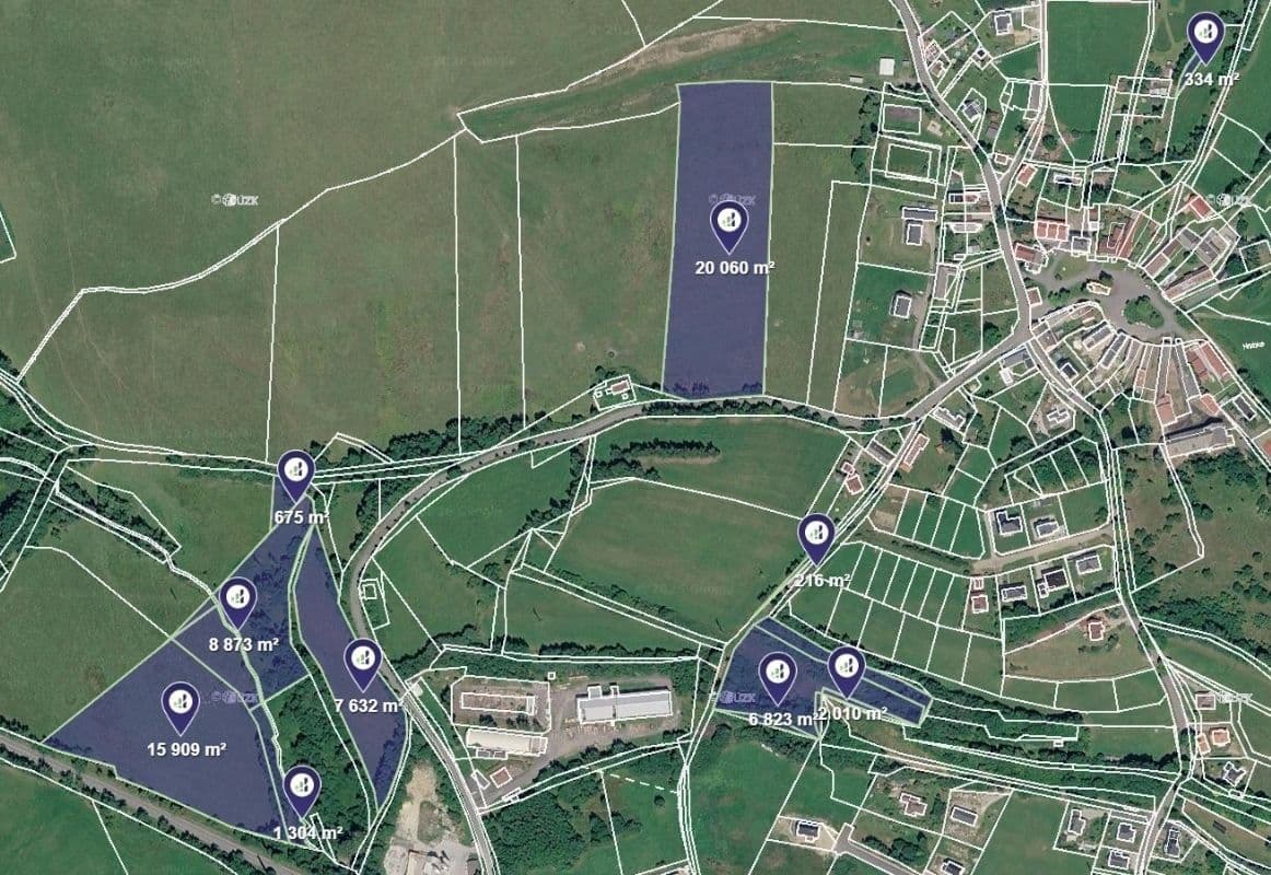 plot for sale, 15,959 m², Vimperk, Jihočeský Region plot for sale, 15,959 m², Vimperk, Jihočeský Region