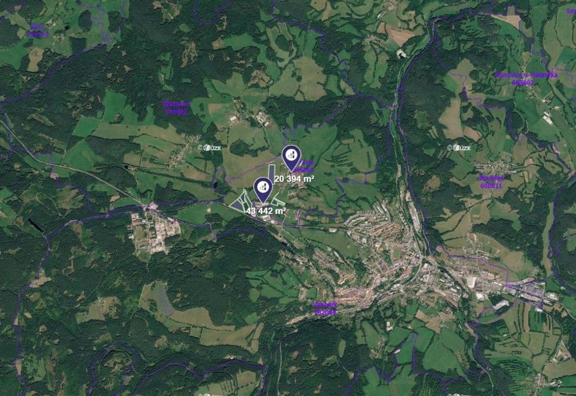 plot for sale, 15,959 m², Vimperk, Jihočeský Region plot for sale, 15,959 m², Vimperk, Jihočeský Region