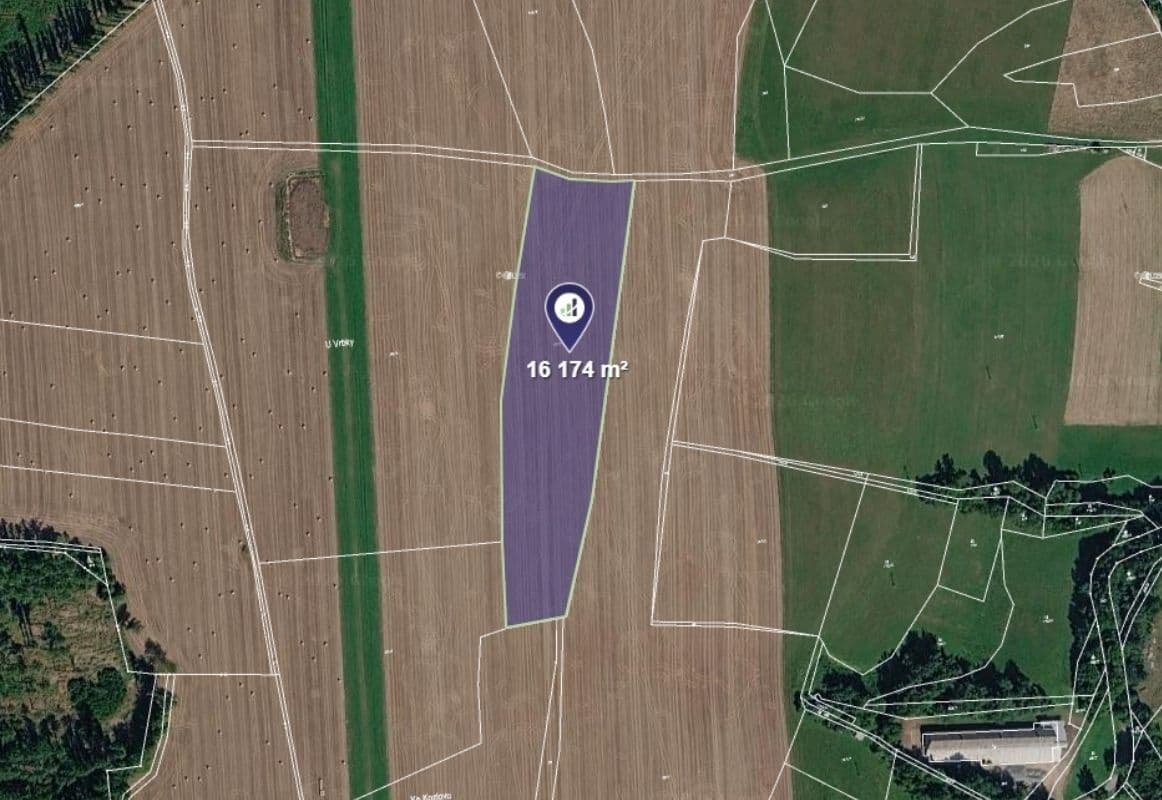 plot for sale, 4,044 m², Kozlov, Vysočina Region plot for sale, 4,044 m², Kozlov, Vysočina Region