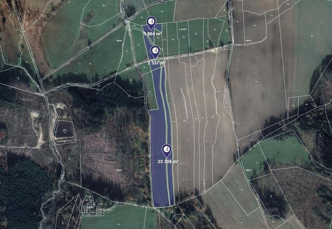 plot for sale, 27,709 m², Šimanov, Vysočina Region plot for sale, 27,709 m², Šimanov, Vysočina Region