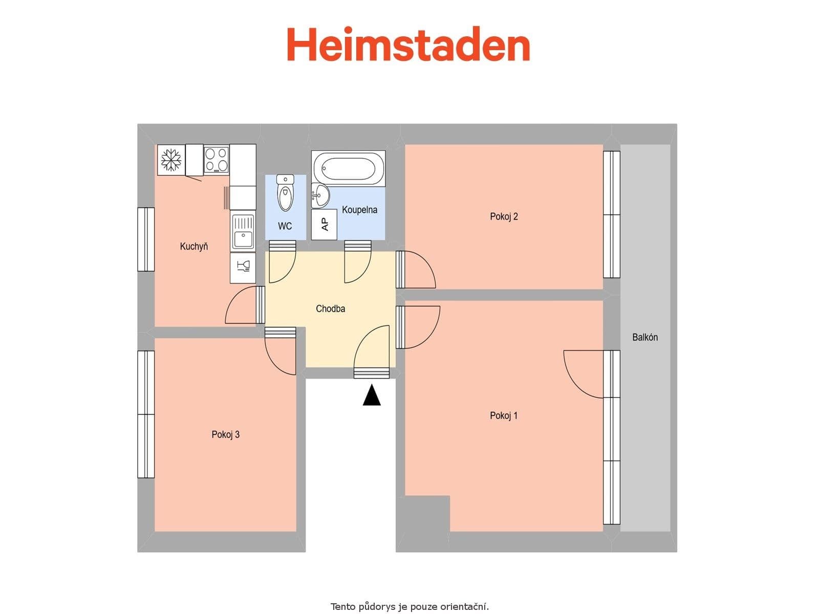 3 bedroom flat to rent, 65 m², Hornická, Sviadnov, Moravskoslezský Region 3 bedroom flat to rent, 65 m², Hornická, Sviadnov, Moravskoslezský Region