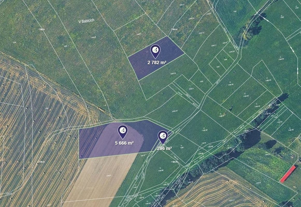 plot for sale, 8,744 m², Kbel, Plzeňský Region plot for sale, 8,744 m², Kbel, Plzeňský Region