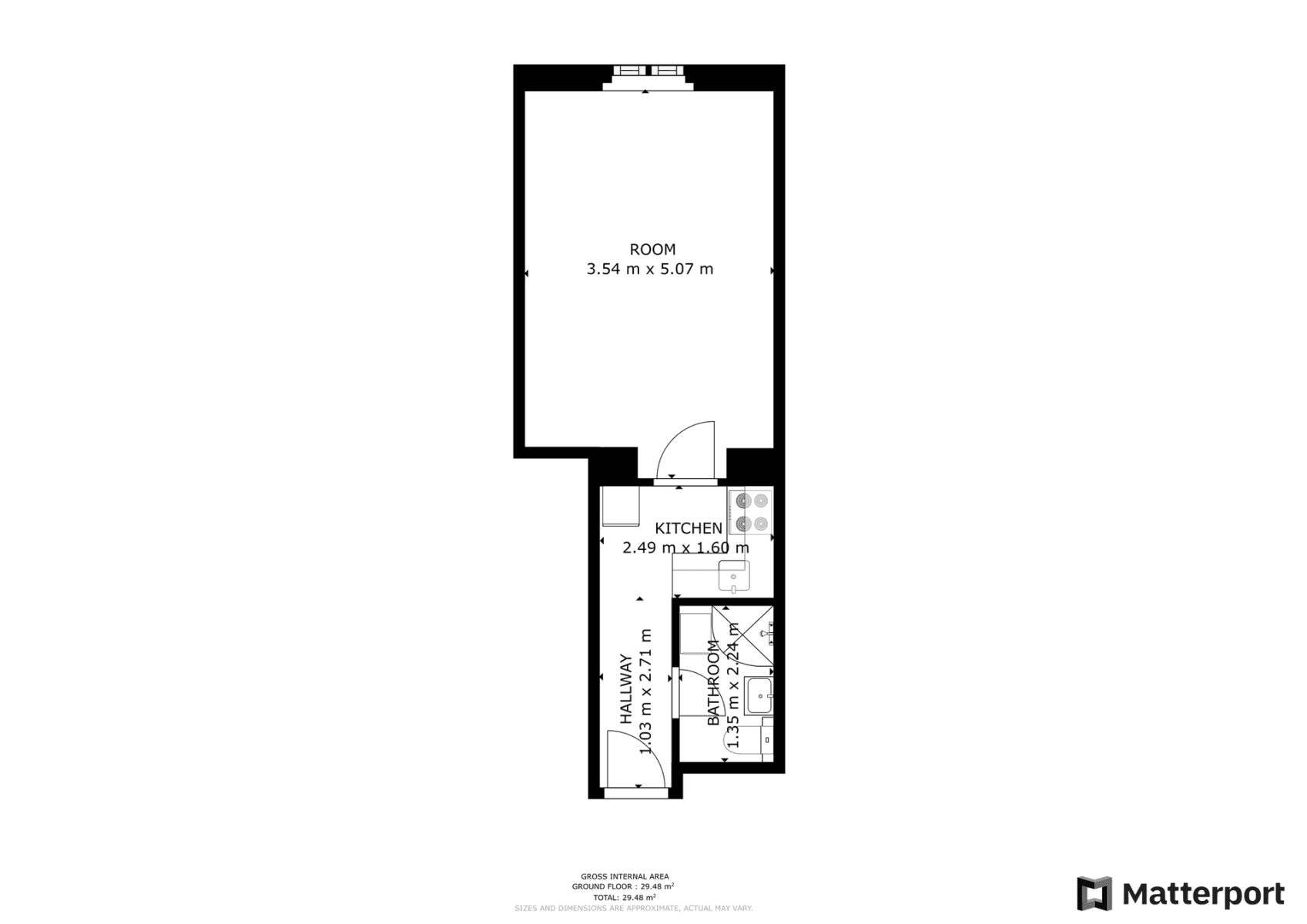 Studio flat to rent, 28 m², Milíčova, Prague, Prague Studio flat to rent, 28 m², Milíčova, Prague, Prague