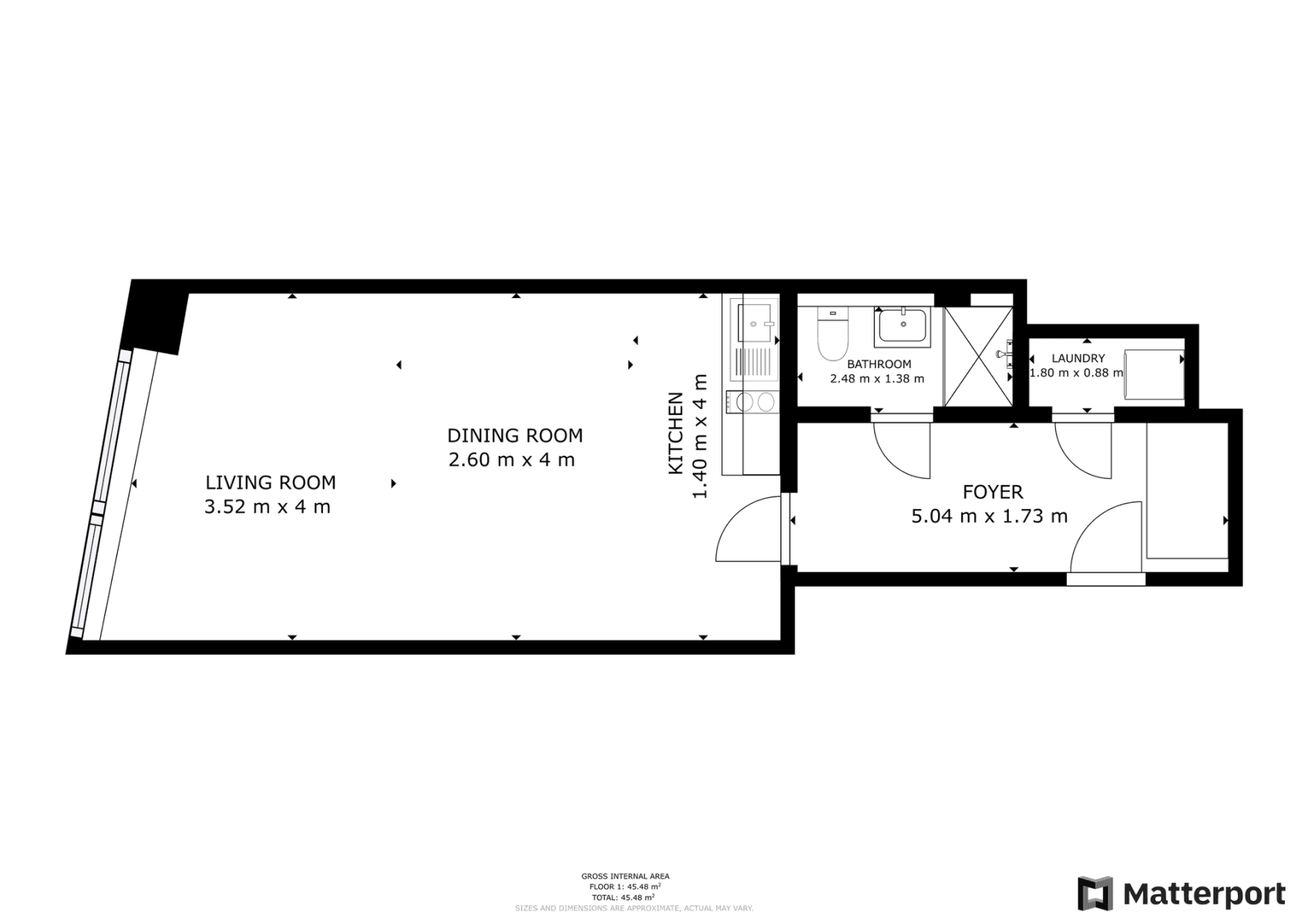 Studio flat to rent, 43 m², Nuselská, Prague, Prague Studio flat to rent, 43 m², Nuselská, Prague, Prague